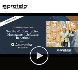 Acumatica ERP for Construction Webinar