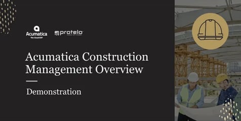 acumatica construction