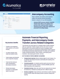 Intercompany Accounting