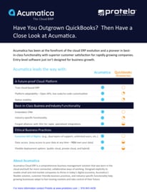 Acumatica vs. QuickBooks