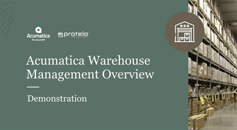 acumatica warehouse management