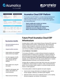 Acumatic Cloud ERP Platform