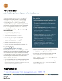 NetSuite ERP