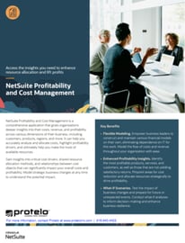 NetSuite Profitability and Cost Management