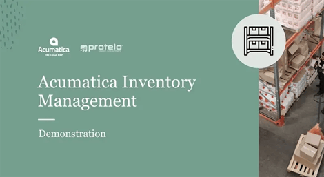 acumatica inventory control