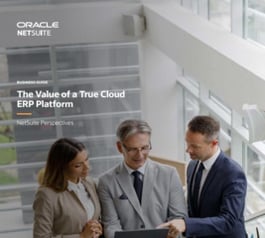 The Value of a True Cloud ERP Platform
