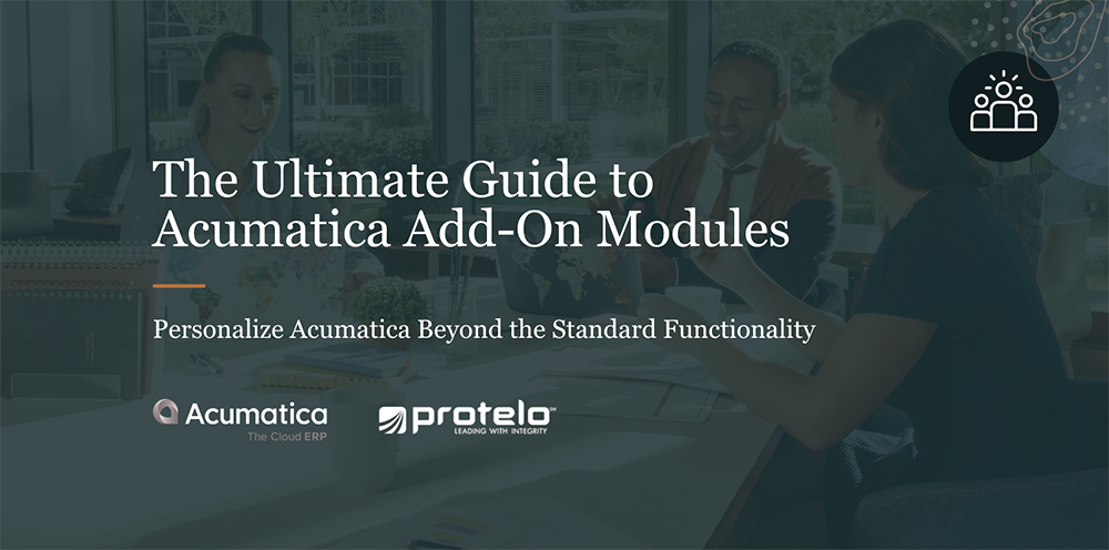 acumatica add-on modules to extend acumatica functionality